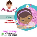 Aplique Dra Juguetes en Foami