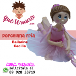 Bailarina Cecilia en Porcelana Fría