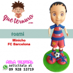 Minicho FC Barcelona en Foami 3D queternura.com