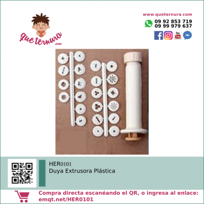 HER0101 Duya Extrusora Plástica