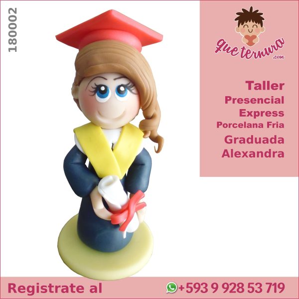 Curso Presencial de Porcelana Fría Express: Taller Práctico Graduada Alexandra (180002CEx)