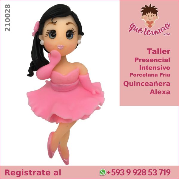 210028CIn PF Quinceañera Alexa (Intensivo) Curso Presencial en Porcelana Fría