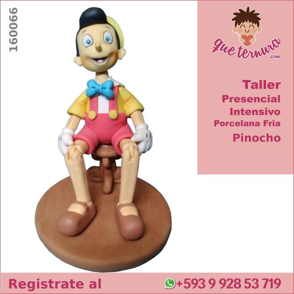 160066CIn Pinocho Curso Intensivo en Porcelana Fría