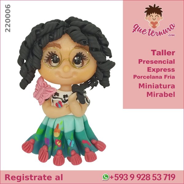 220006CEx PF Miniatura Mirabel Curso Presencial Express en Porcelana Fría