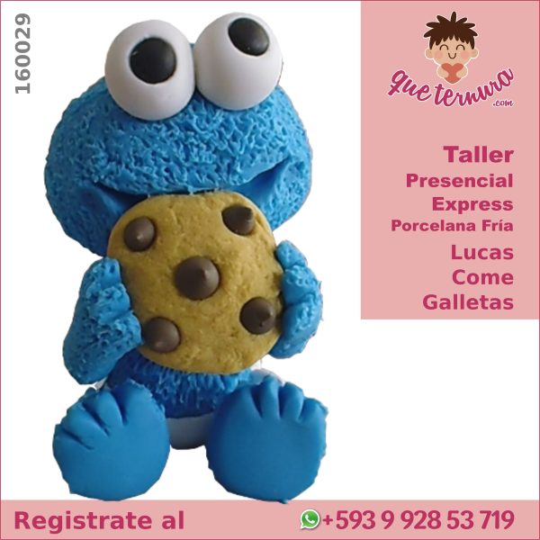 160029CEx PF Lucas Come Galletas Curso Express en Porcelana Fria