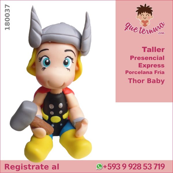 180037CEx PF Thor Baby Curso Express en Porcelana Fria