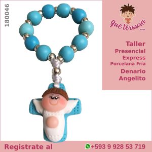 180046CEx PF Denario Angelito Curso Express en Porcelana Fria