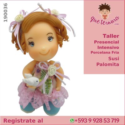 190036CIn PF Susi Palomita Curso Intensivo en Porcelana Fria