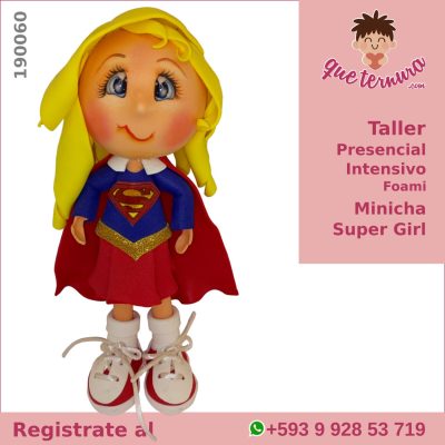 190060CIn Minicha Super Girl Curso Intensivo en Foami