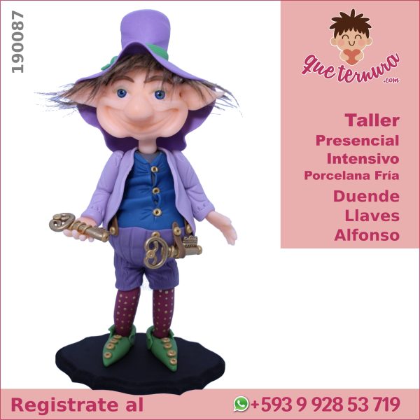 190087CIn PF Duende Llaves Alfonso Curso Intensivo en Porcelana Fria