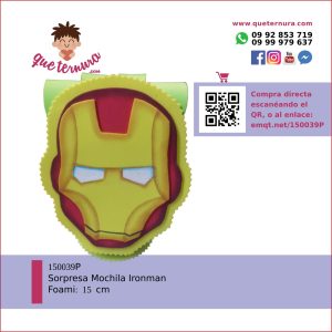 150039P Sorpresa Mochila Ironman en Foami