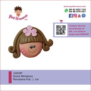 160028P Dulce Miniatura en Porcelana Fría