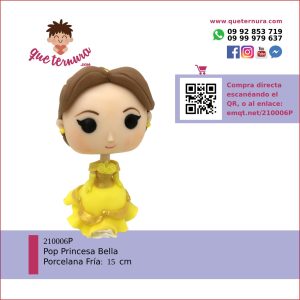 210006P Pop Princesa Bella en Porcelana Fría
