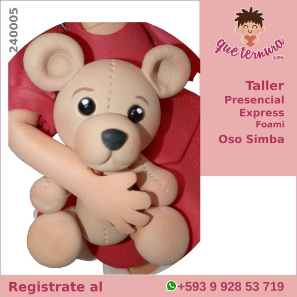 240005CEx Oso Simba Curso Presencial Express en Foami