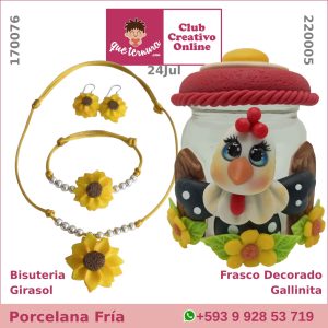 Club Creativo Online de Porcelana Fría Julio