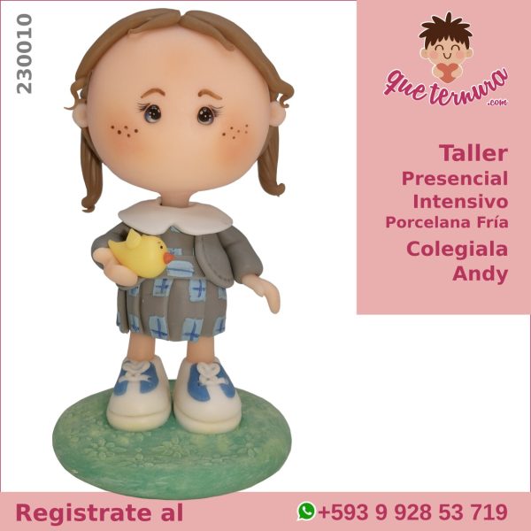 230010CIn PF Colegiala Andy Curso Presencial Intensivo en Porcelana Fría